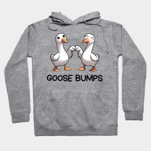 Funny Goose Bumps Cute Geese Fist Bump Friendship Gift For Goose Lover Girls Hoodie